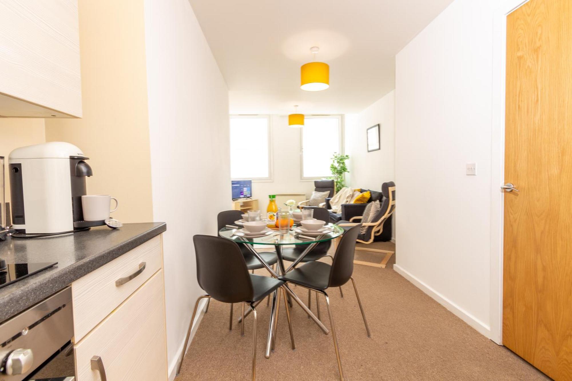 Comfy Chic 2Bed Apartment In Sheffield City Centre Zewnętrze zdjęcie